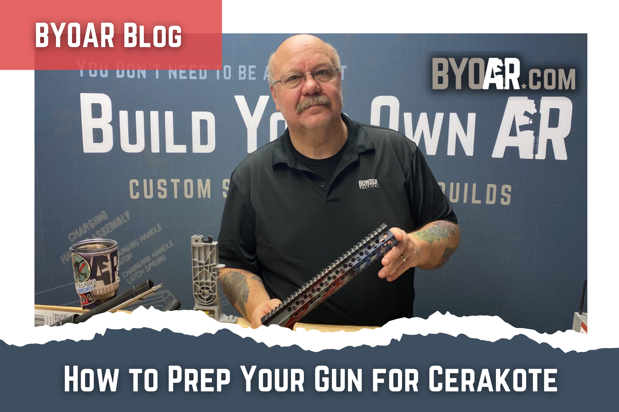 How to Prep Your Gun for Cerakote BYOAR Build Your Own AR